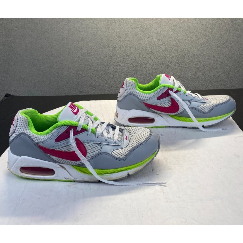 Nike Air Max Correlate 'White/Green Women's Athletic Shoes 511417-163 Size 9